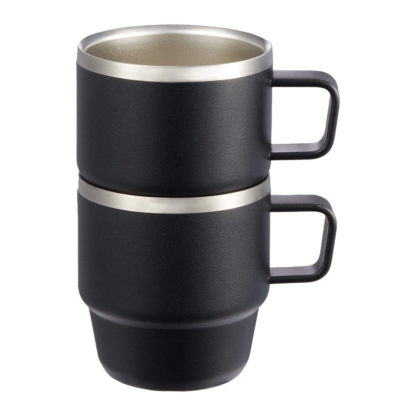 Doppio Stackable Recycled Mug Set 6oz - Stecker Creations