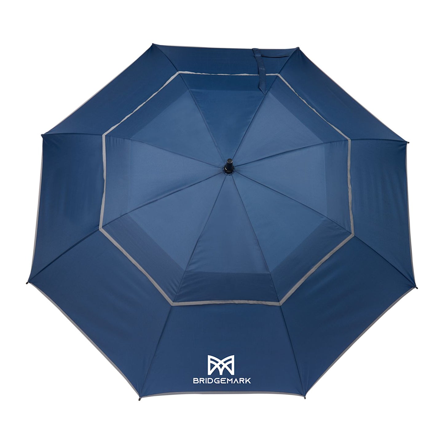 62" RPET Golf Umbrella w/ Reflective Trim - Stecker Creations