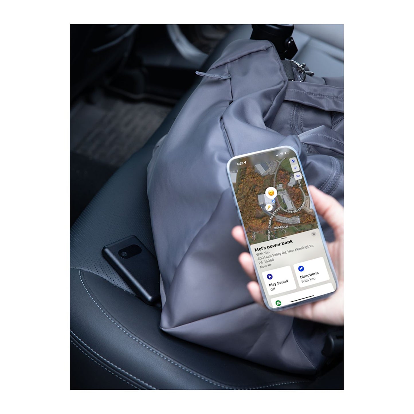 Find My 5,000 mAh 18W PD Power Bank with Digital Display - Stecker Creations