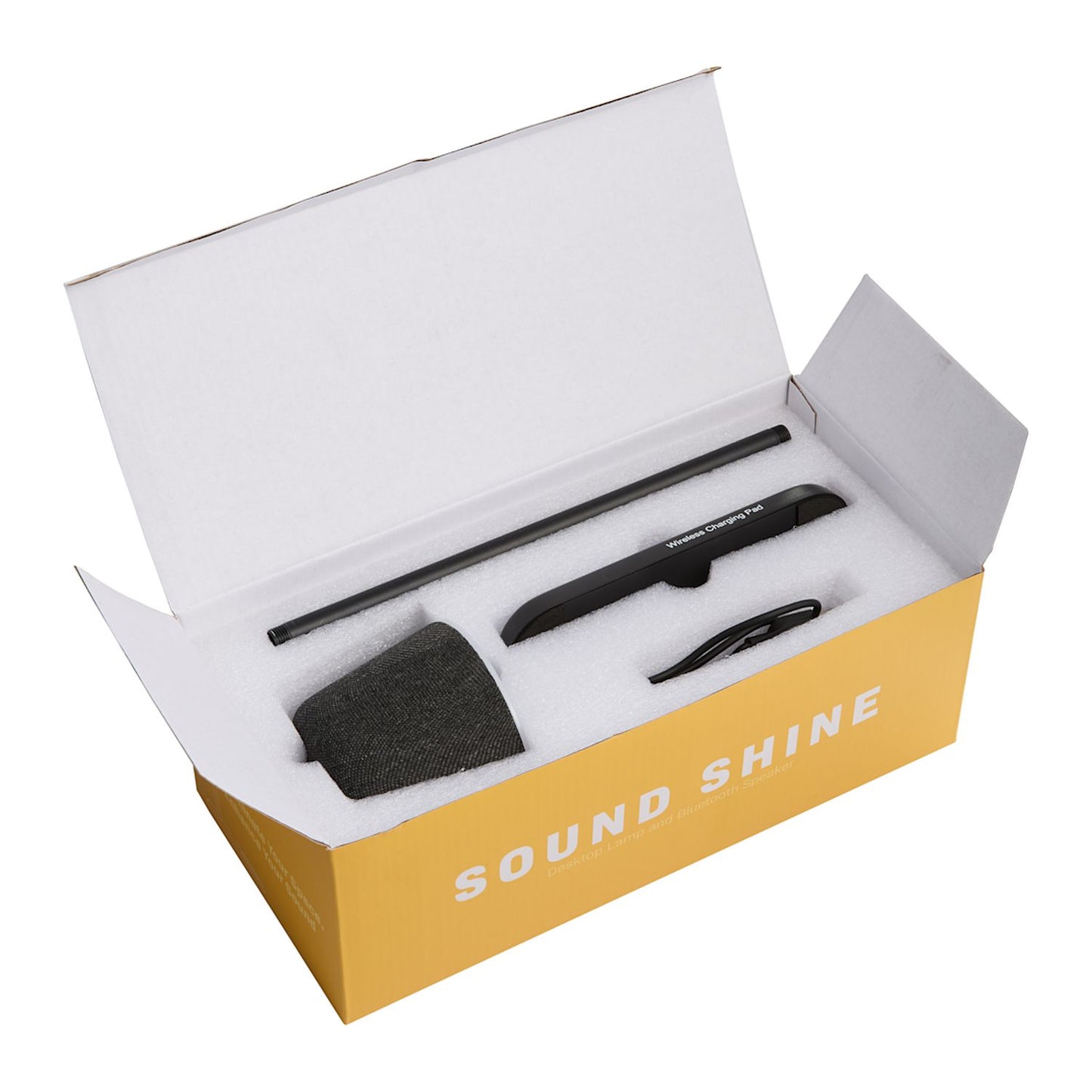 Sound Shine Desktop Lamp and Bluetooth Speaker - Stecker Creations