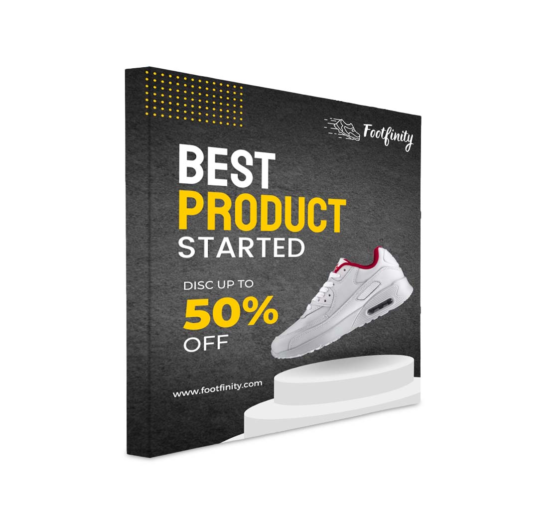 Fabric Pop-up Straight Display (10' x 8') - Stecker Creations