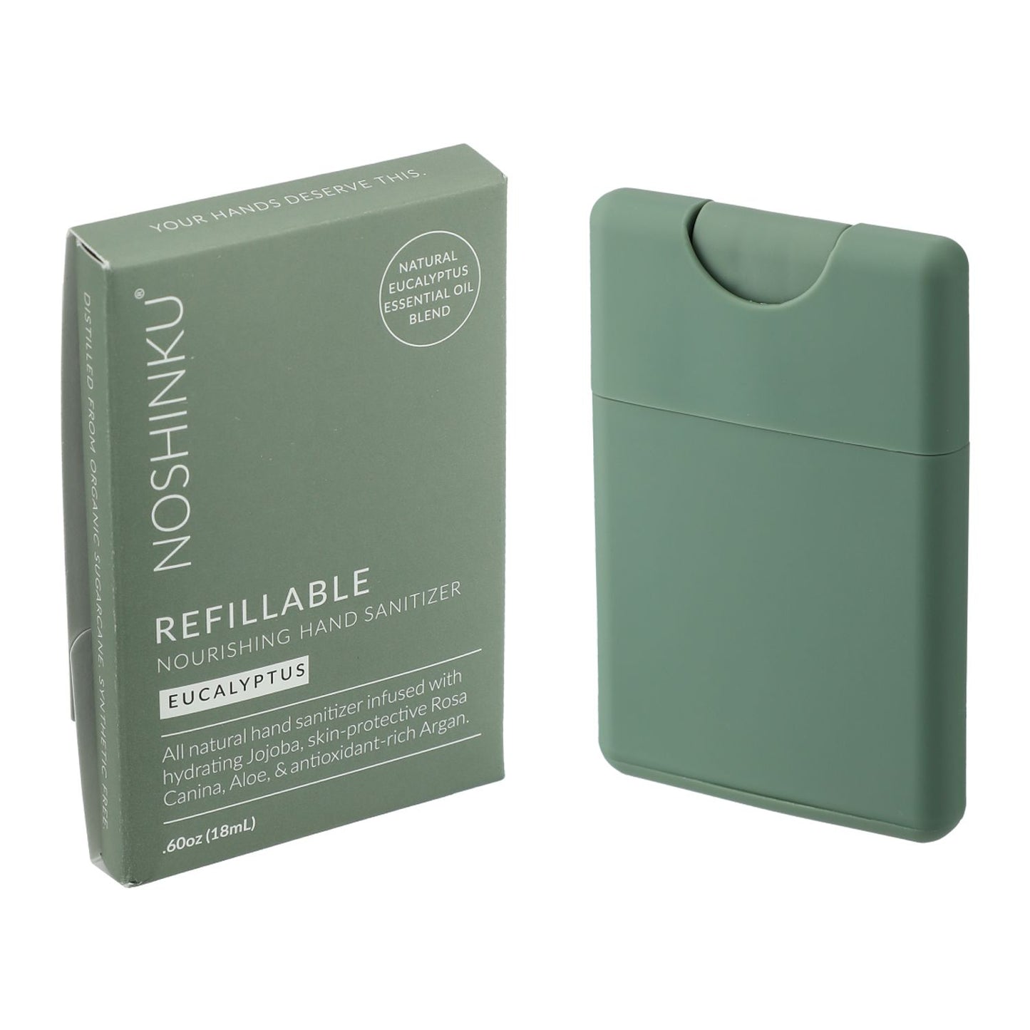 0.67oz Noshinku Refillable Pocket Hand Sanitizer - Stecker Creations