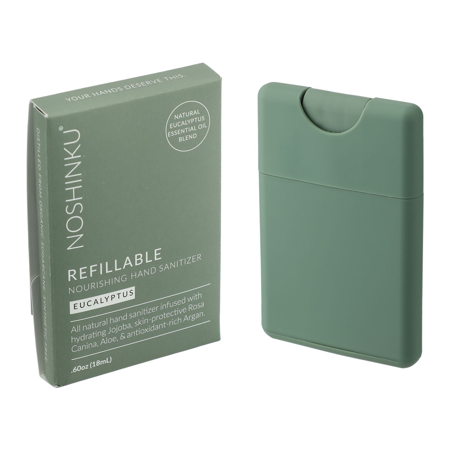 0.67oz Noshinku Refillable Pocket Hand Sanitizer - Stecker Creations