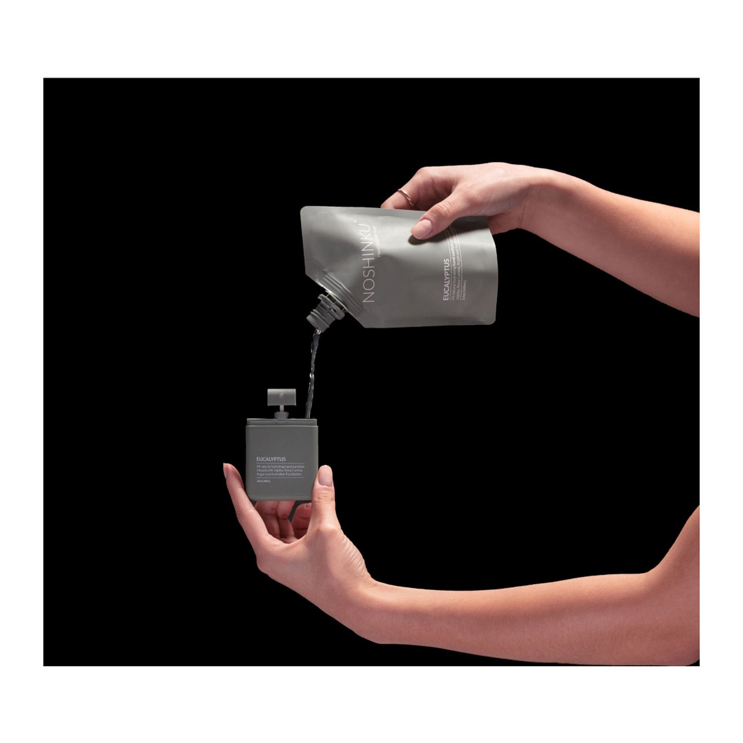 0.67oz Noshinku Refillable Pocket Hand Sanitizer - Stecker Creations