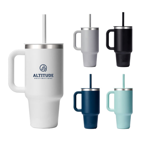 Hydro Flask® All Around™ Travel Tumbler 32oz with Straw - Stecker Creations