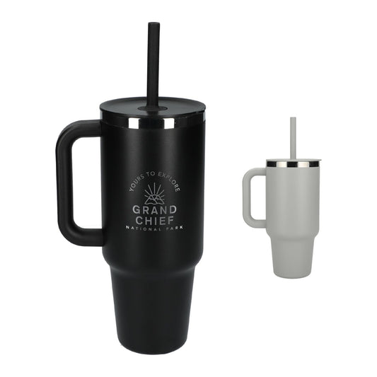 Hydro Flask® All Around™ Travel Tumbler 40oz with Straw - Stecker Creations