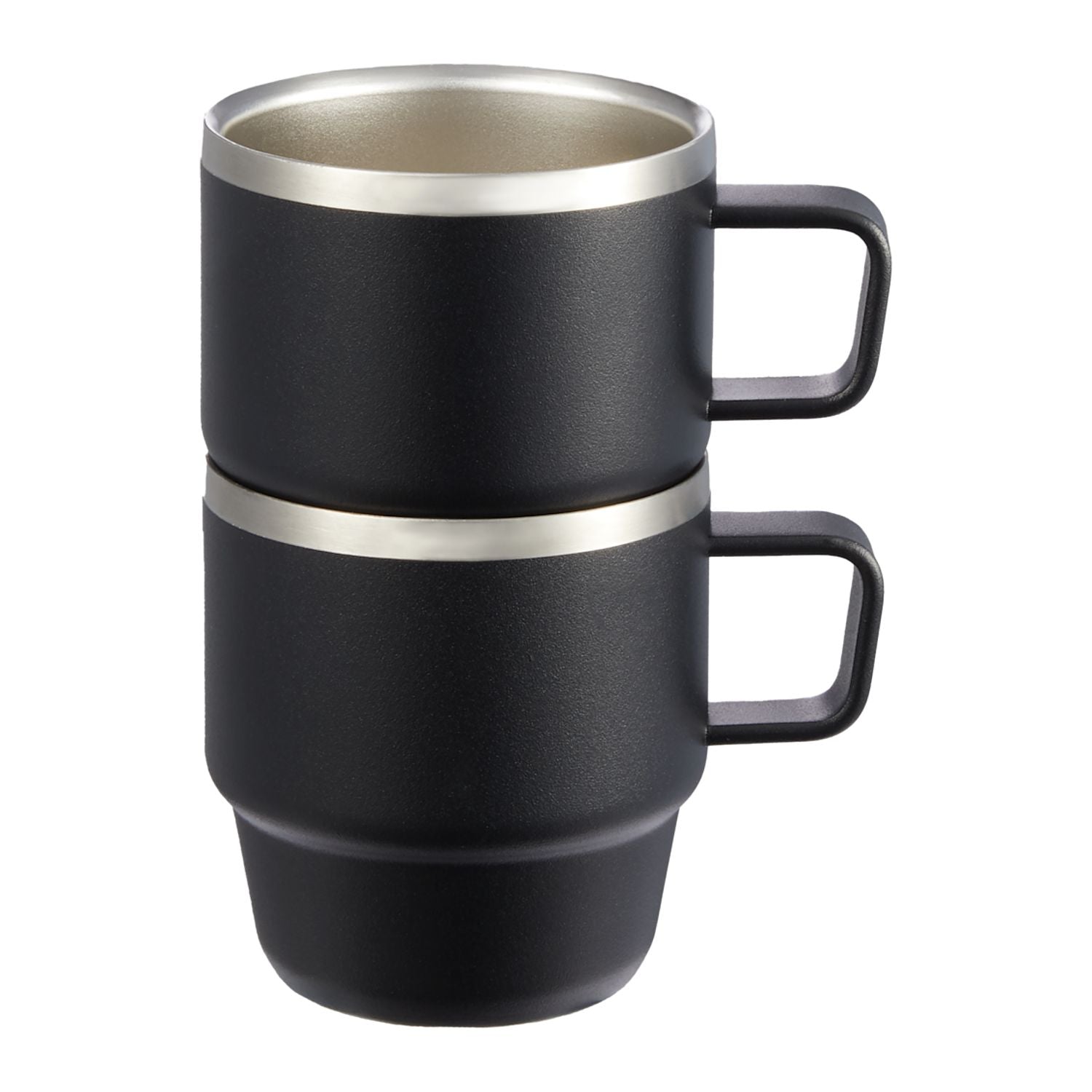 Doppio Stackable Recycled Mug Set 6oz - Stecker Creations