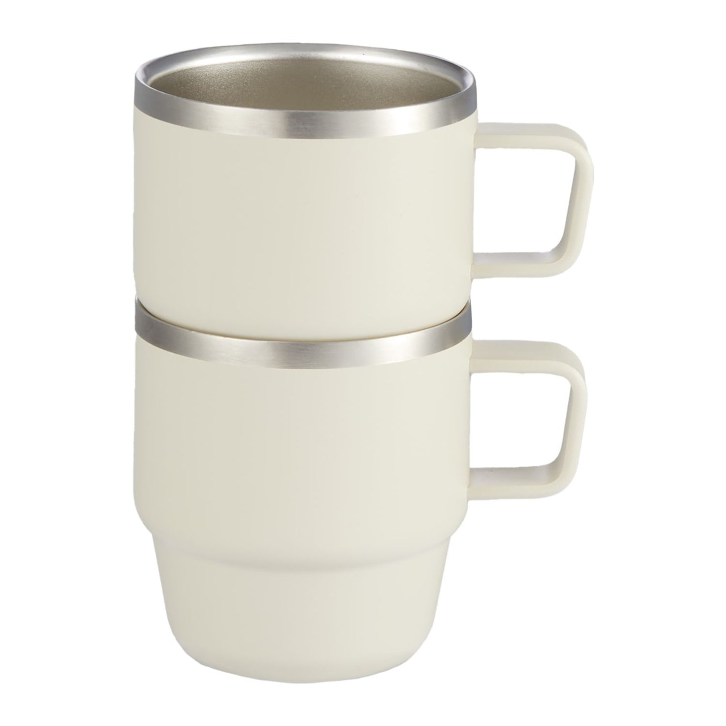Doppio Stackable Recycled Mug Set 6oz - Stecker Creations