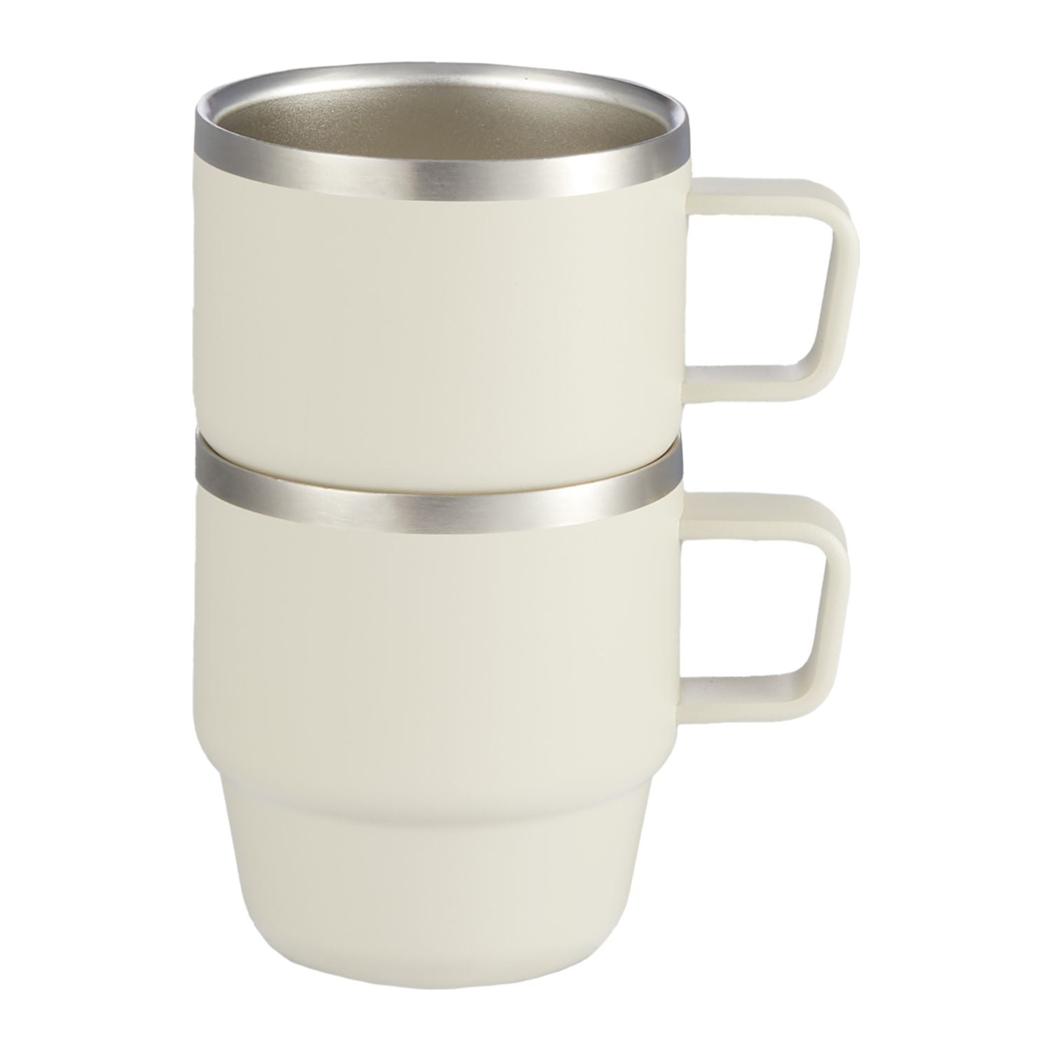Doppio Stackable Recycled Mug Set 6oz - Stecker Creations