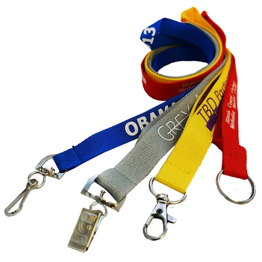 3/4" Polyester Lanyard - Silksceen Print - Stecker Creations