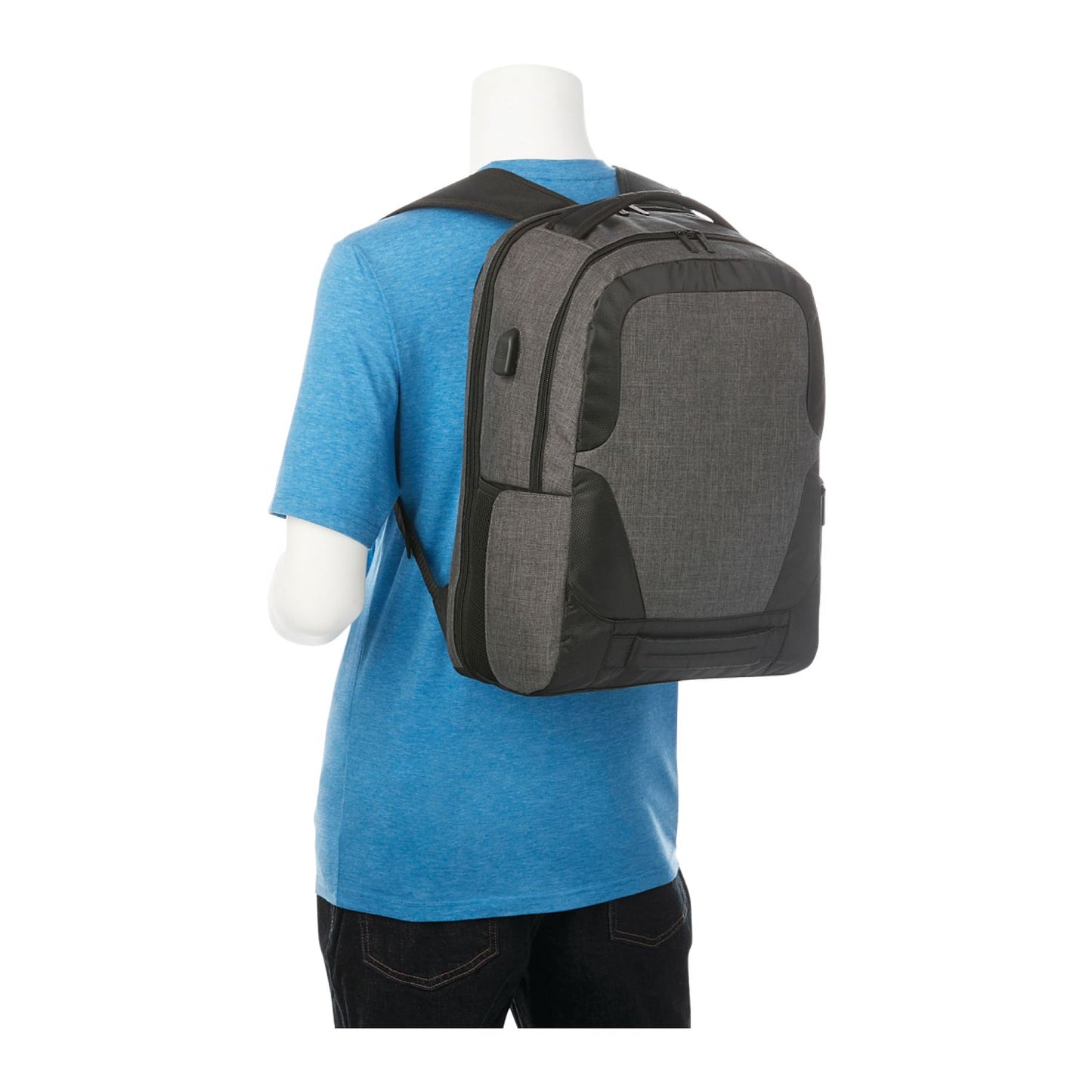 Overland TSA Friendly 17 Inch Laptop Backpack with USB Port - Stecker Creations
