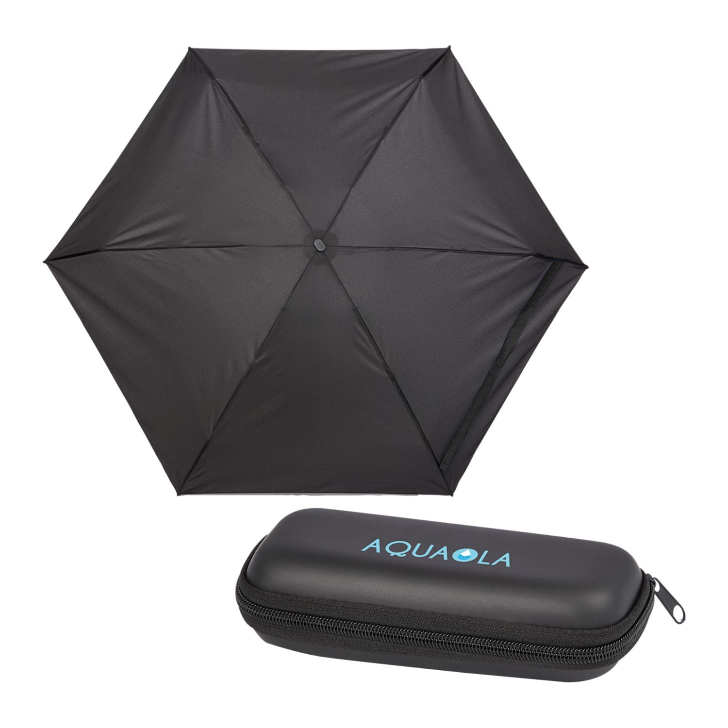37" Compact Travel Umbrella With Case - Stecker Creations