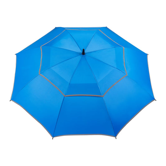 62" RPET Golf Umbrella w/ Reflective Trim - Stecker Creations