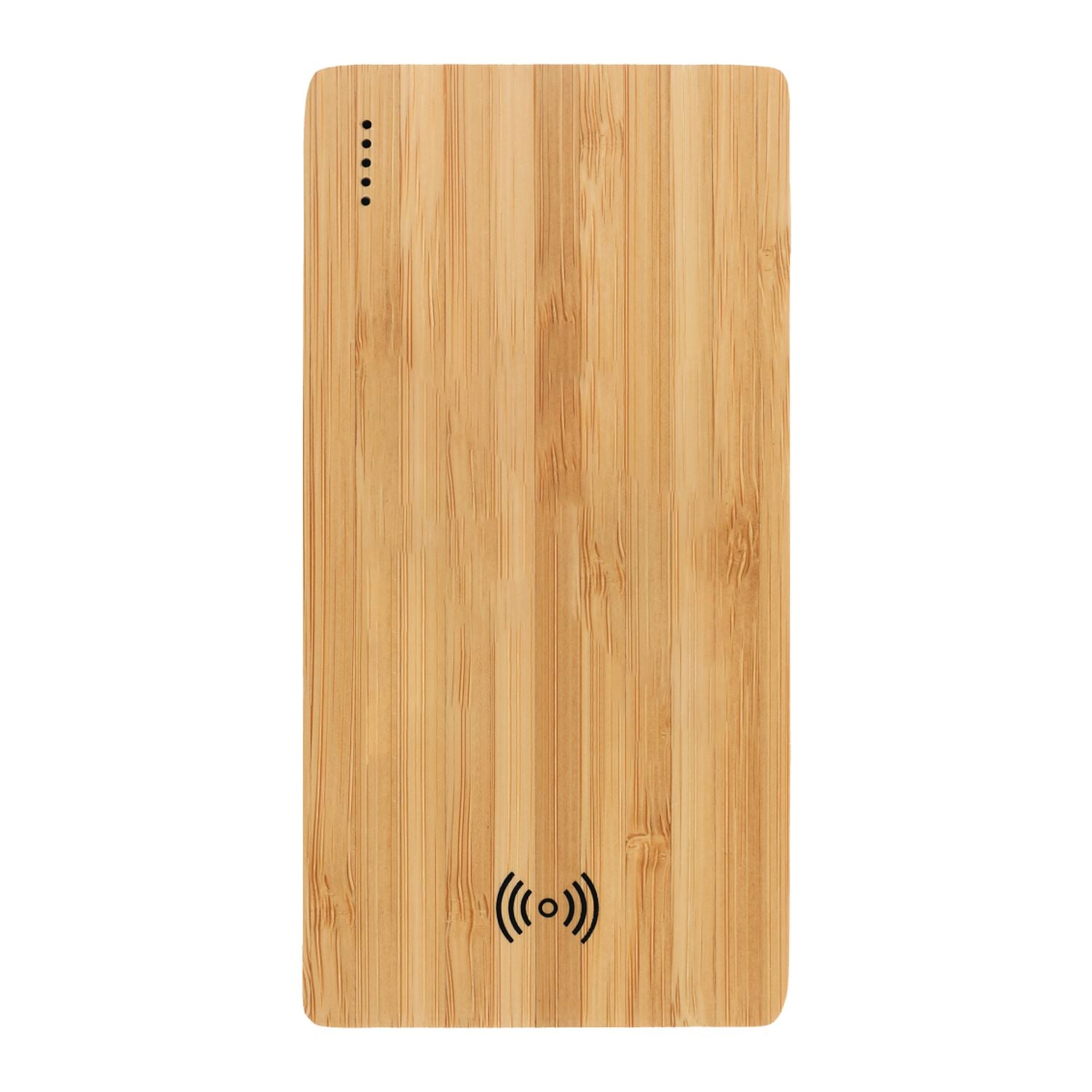 FSC® 100% Bamboo 5000 mAh Wireless Power Bank - Stecker Creations