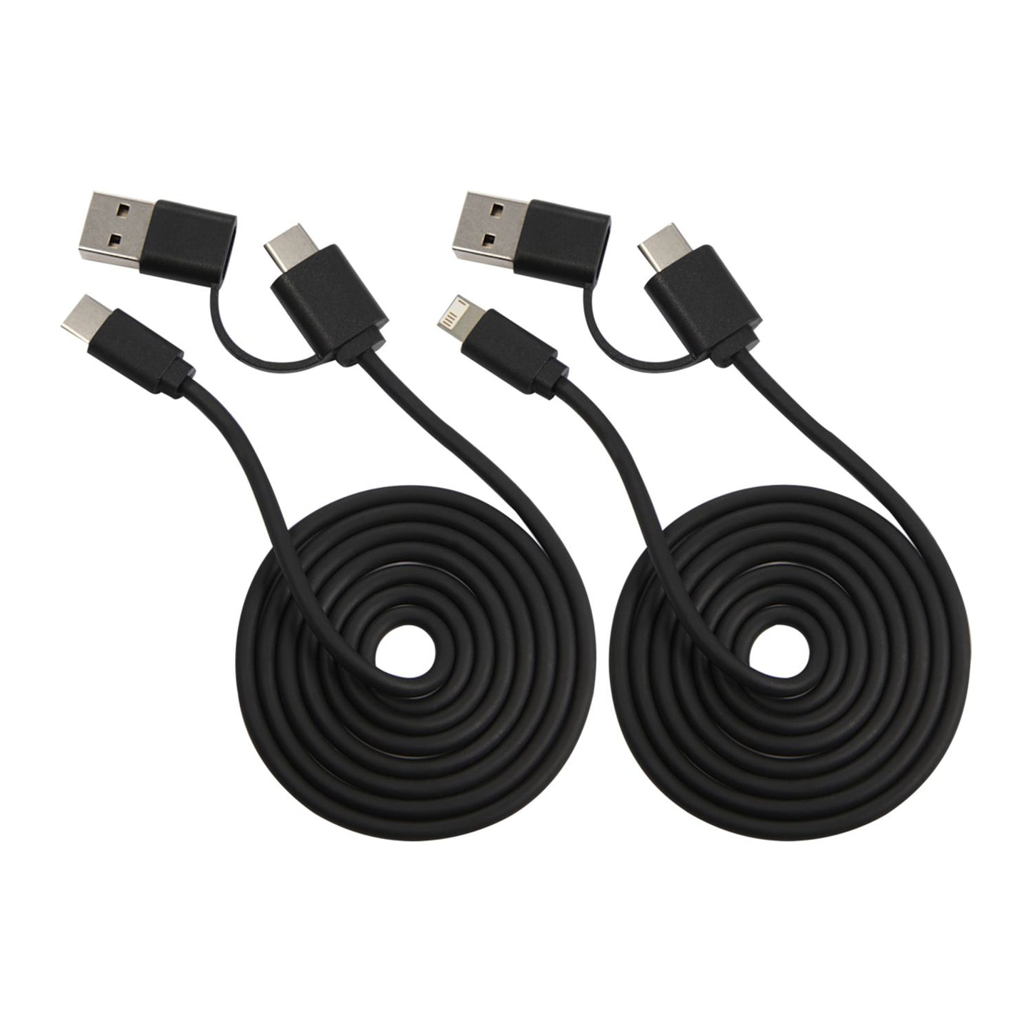 Dual Power Long Charging Cable Kit - Stecker Creations