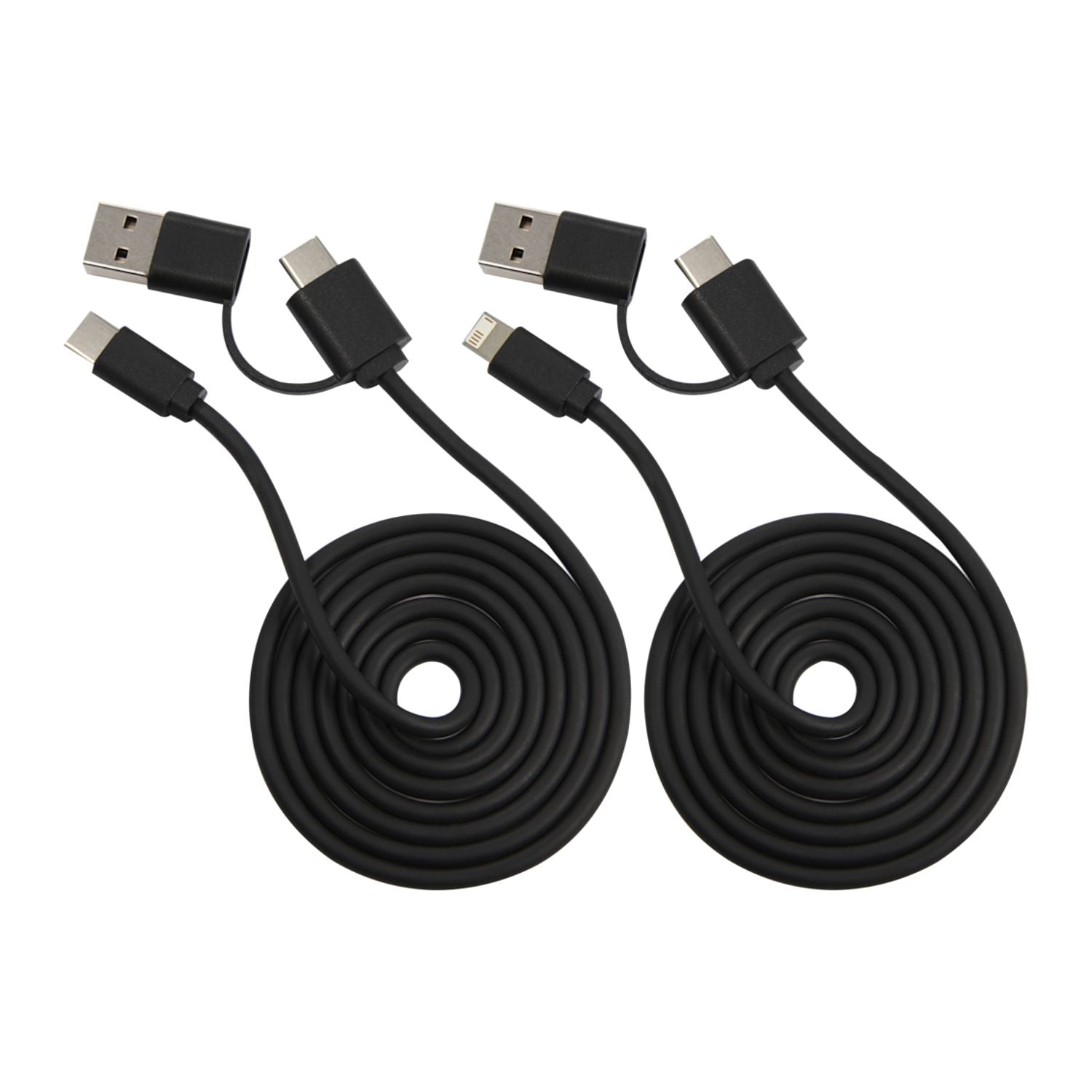Dual Power Long Charging Cable Kit - Stecker Creations