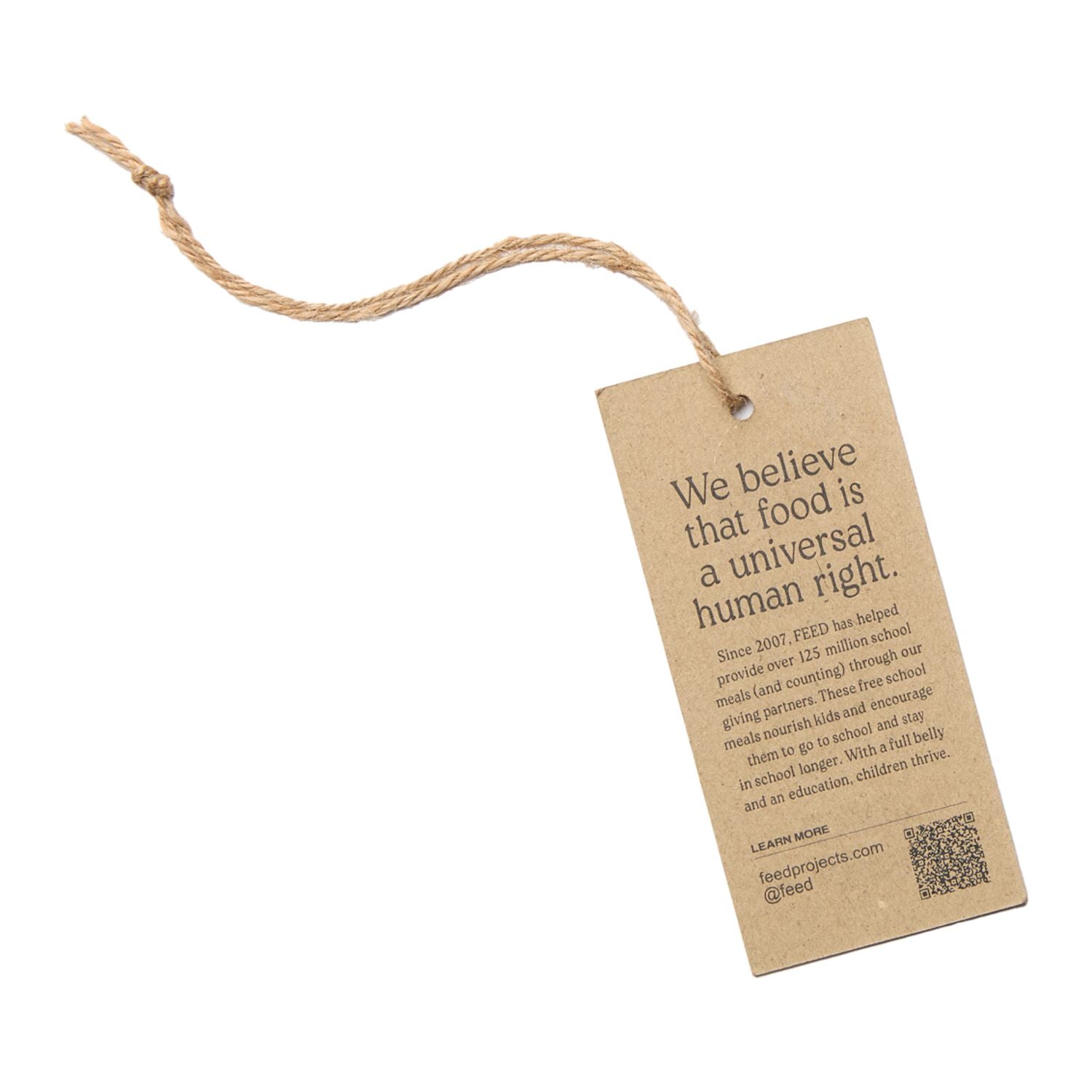 FEED Organic Cotton Convention Tote - Stecker Creations