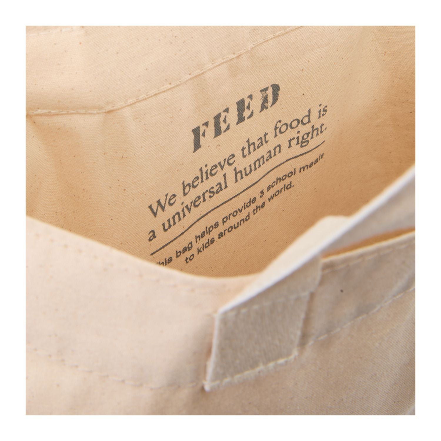 FEED Organic Cotton Convention Tote - Stecker Creations