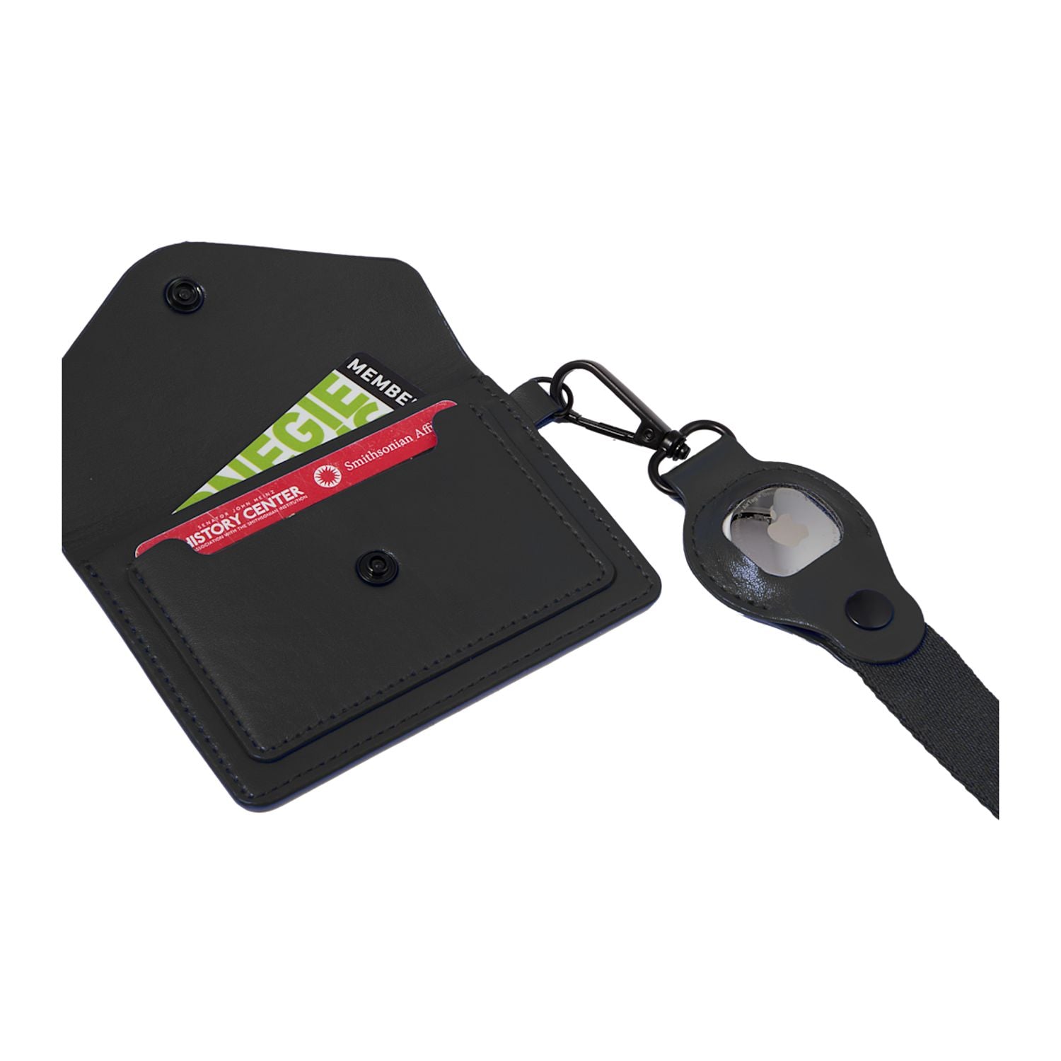 Recycled Wrist Lanyard with Card Holder - Stecker Creations