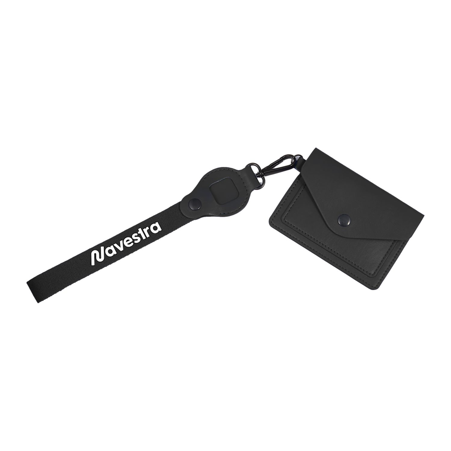 Recycled Wrist Lanyard with Card Holder - Stecker Creations