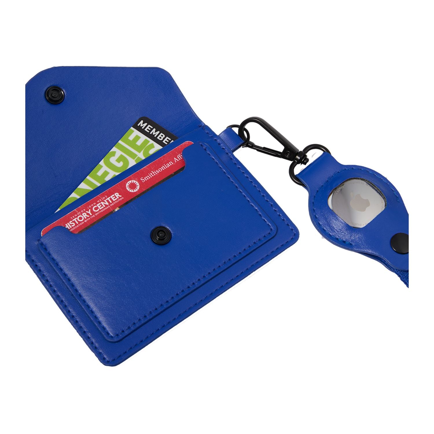 Recycled Wrist Lanyard with Card Holder - Stecker Creations